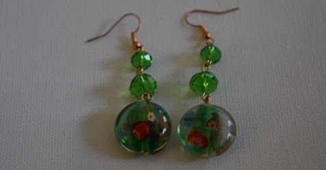 Glass blown bead