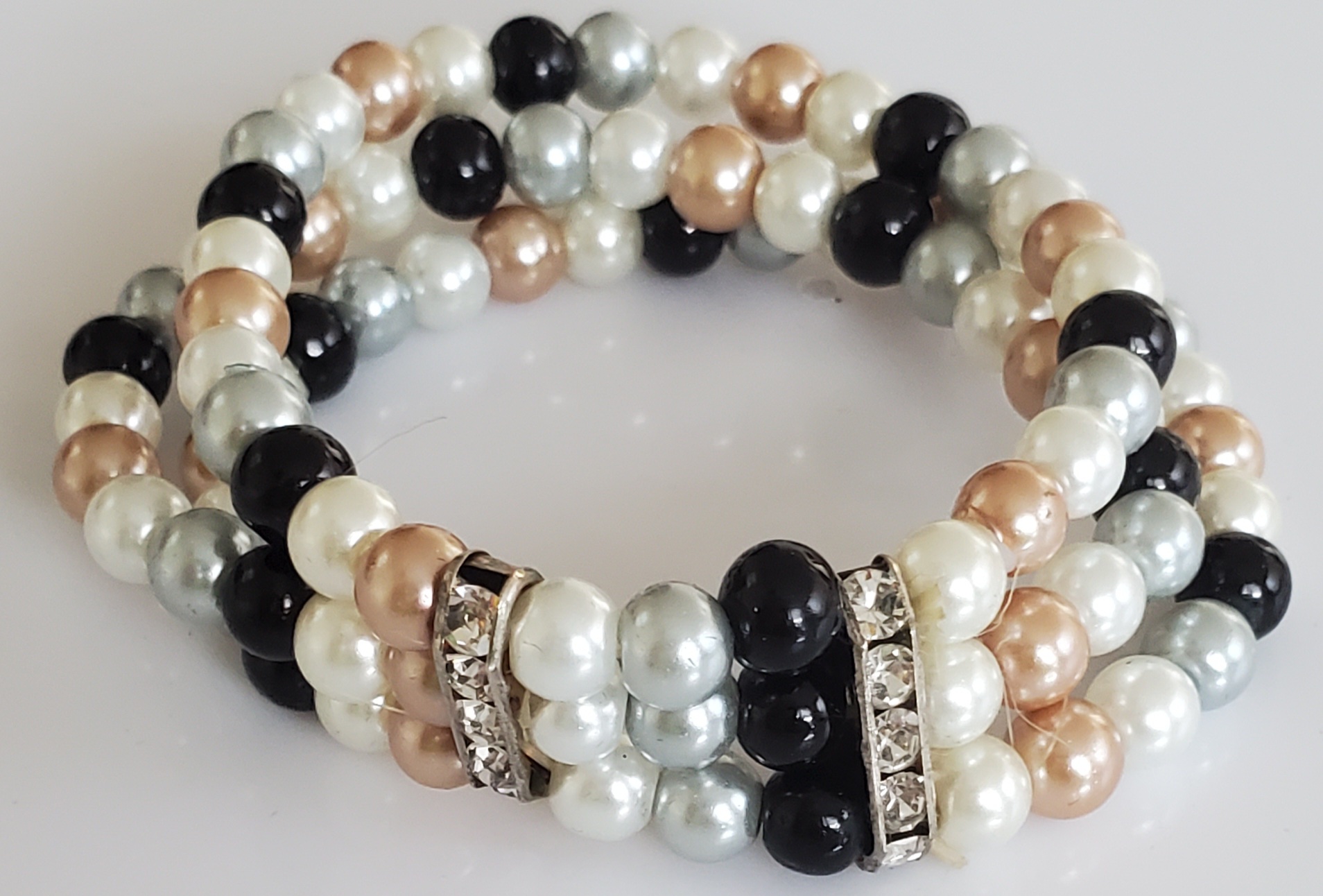 Multi colored pearls