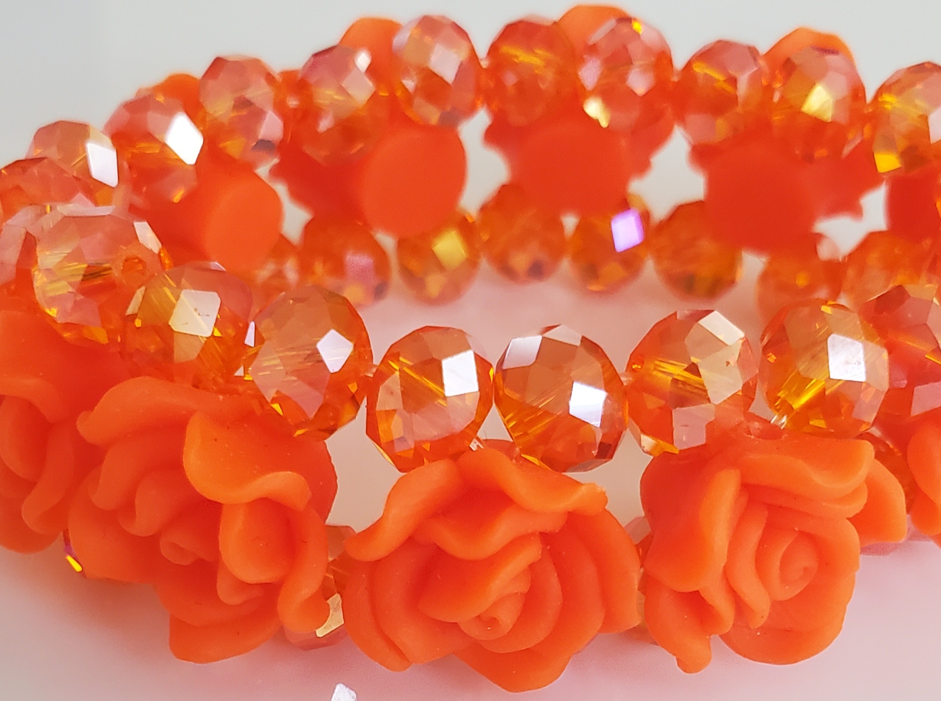 Neon roses