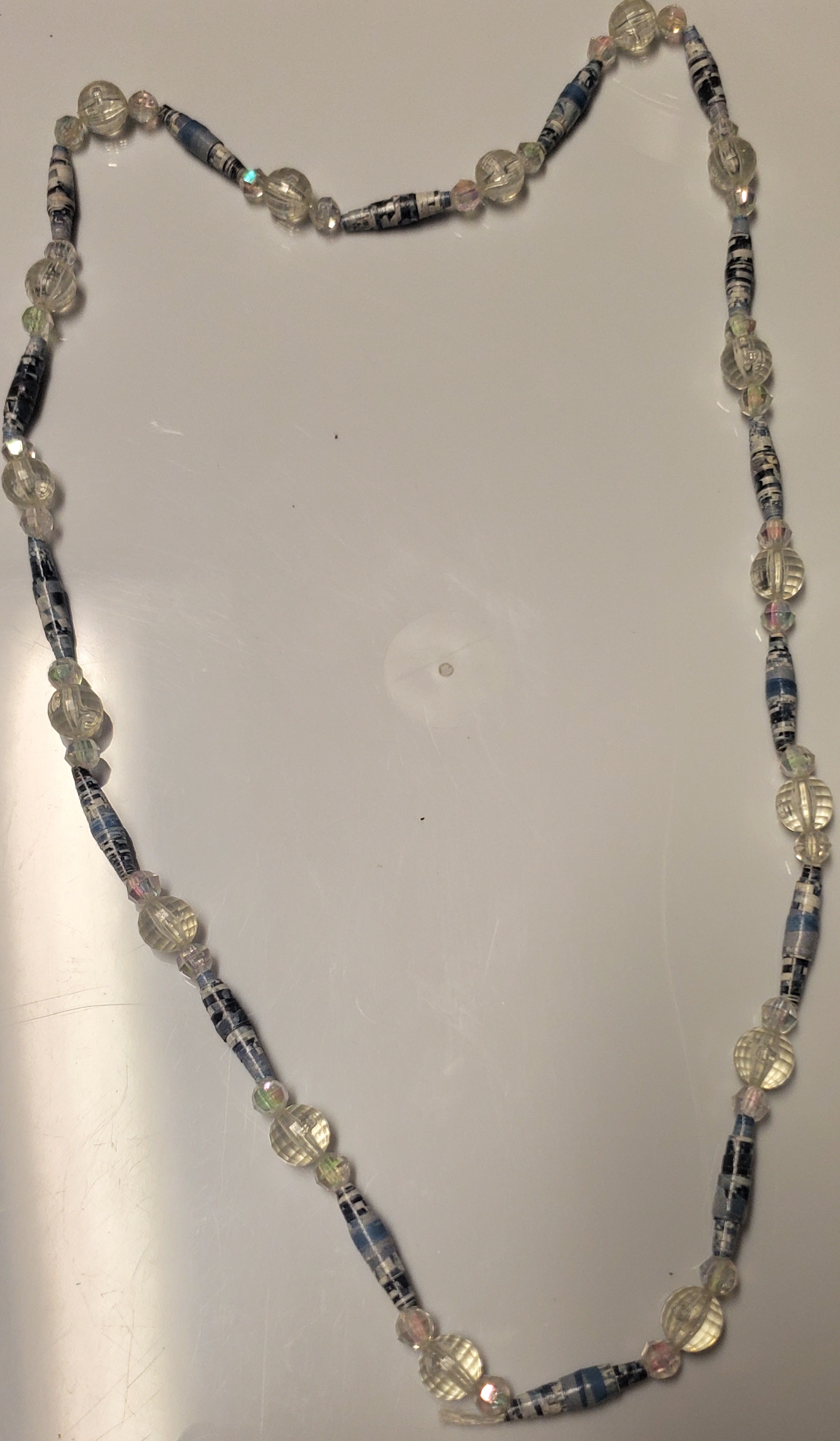 paper and bead