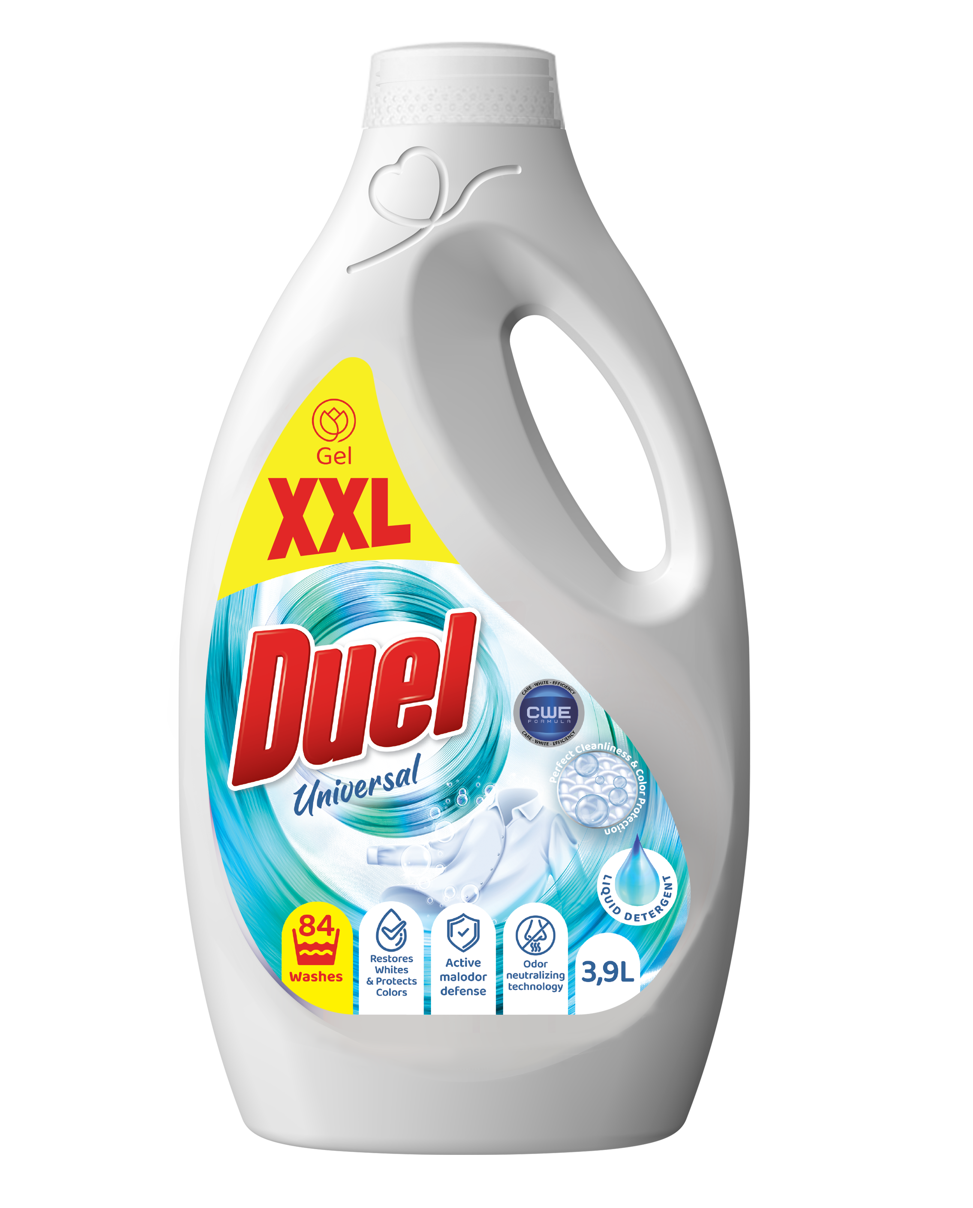 Tekoči detergent XXL Duel Universal 3,9L