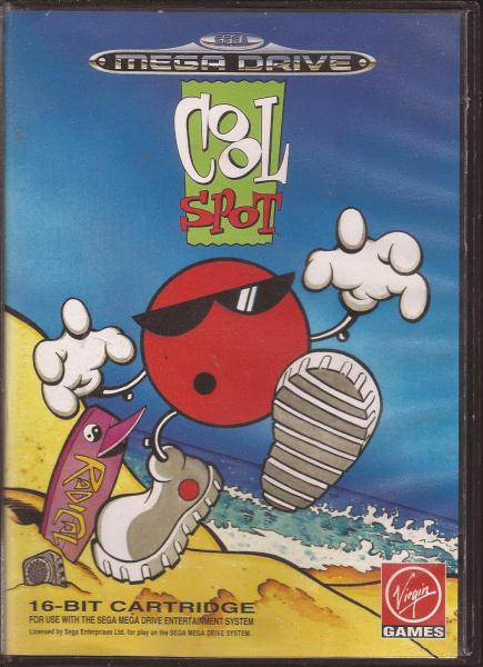 Jeu Sega Megadrive Cool Spot - Version Originale Authentique, En Bon état | Jeu Vidéo Rétro Sega