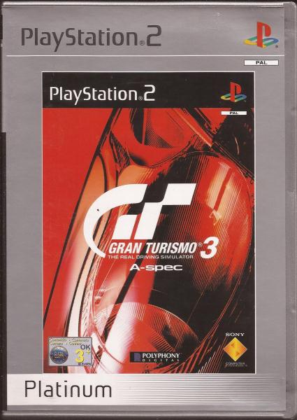 Gran Turismo 3 Édition Platinum Pour PS2 - Jeu PlayStation 2 D’occasion état Correct