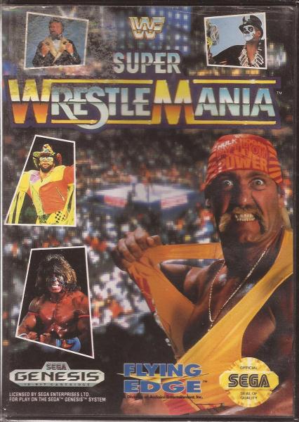 WWF Super Wrestlemania - Used - Sega Mega Drive