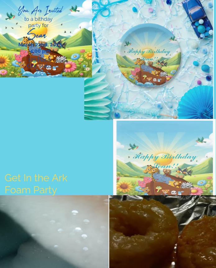 Noah's Ark Party in A Box