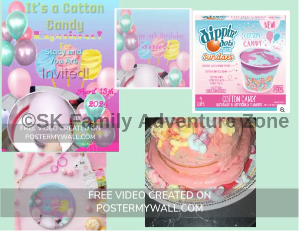 Cotton Candy Birthday Party in a Box