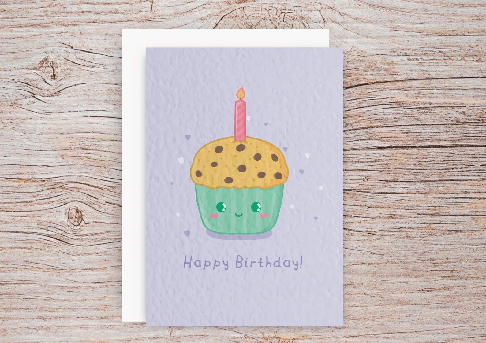 Muffin birthday card