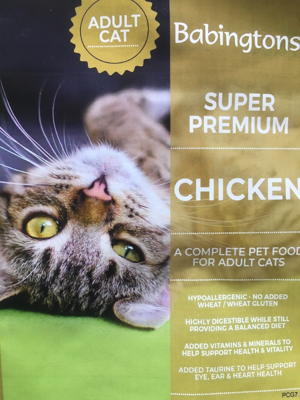 Choice Chicken dry cat food 6kg
