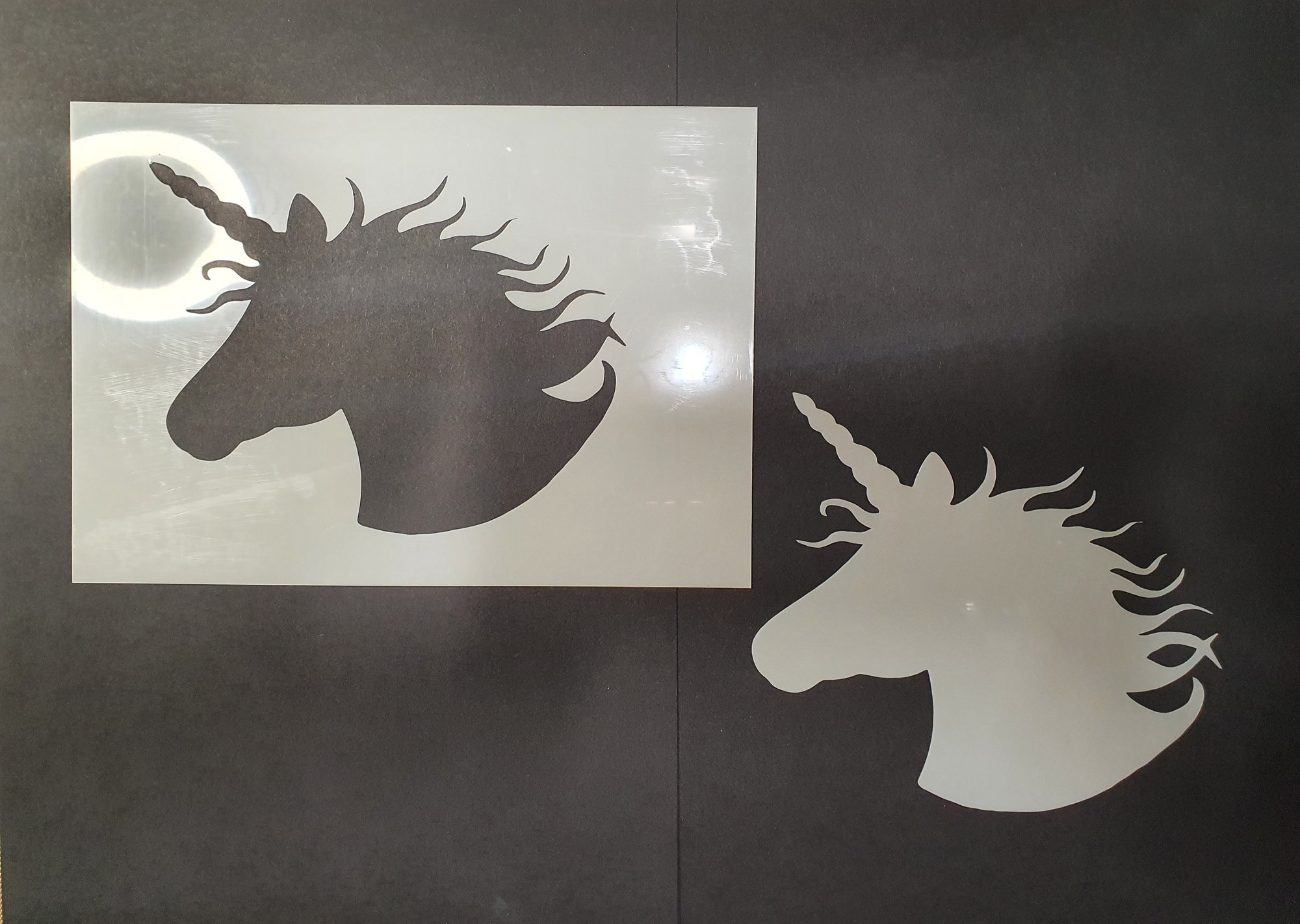Unicorn Mask & Stencil Set
