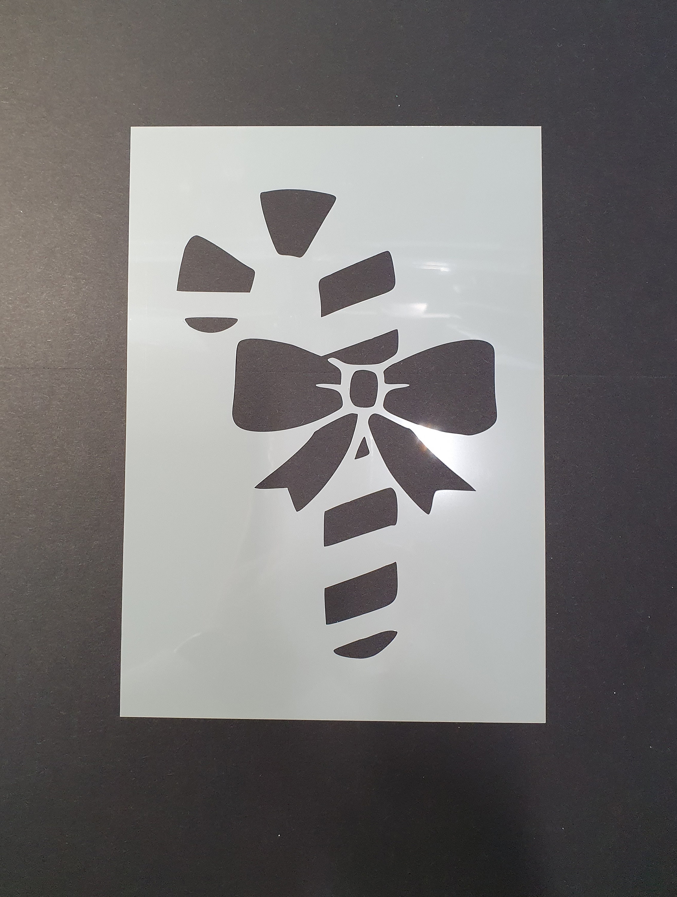 Candy Cane Stencil