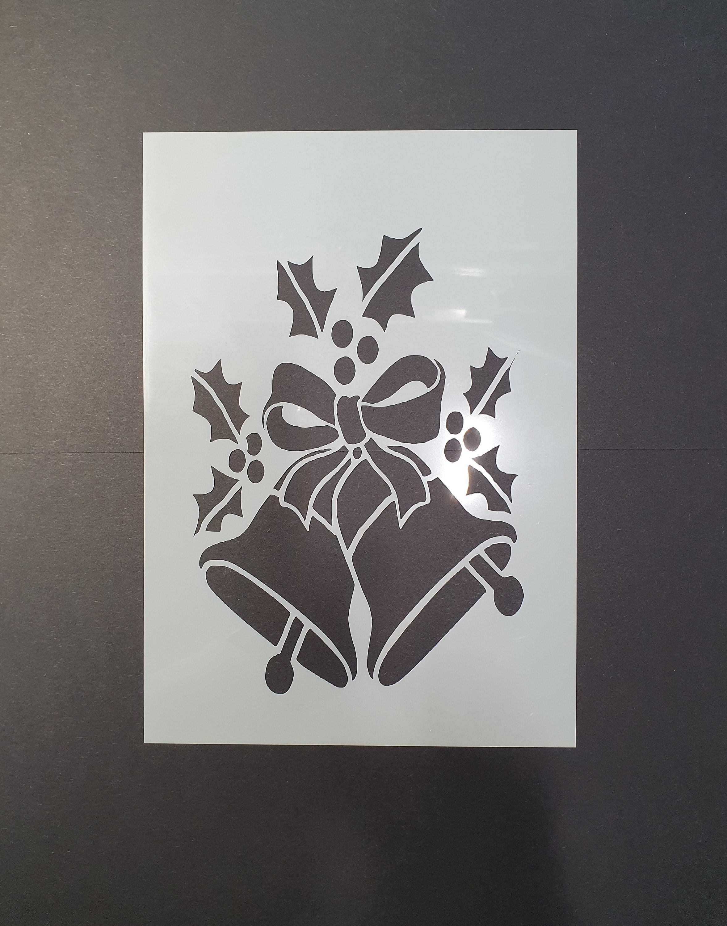 Holly Bells Stencil
