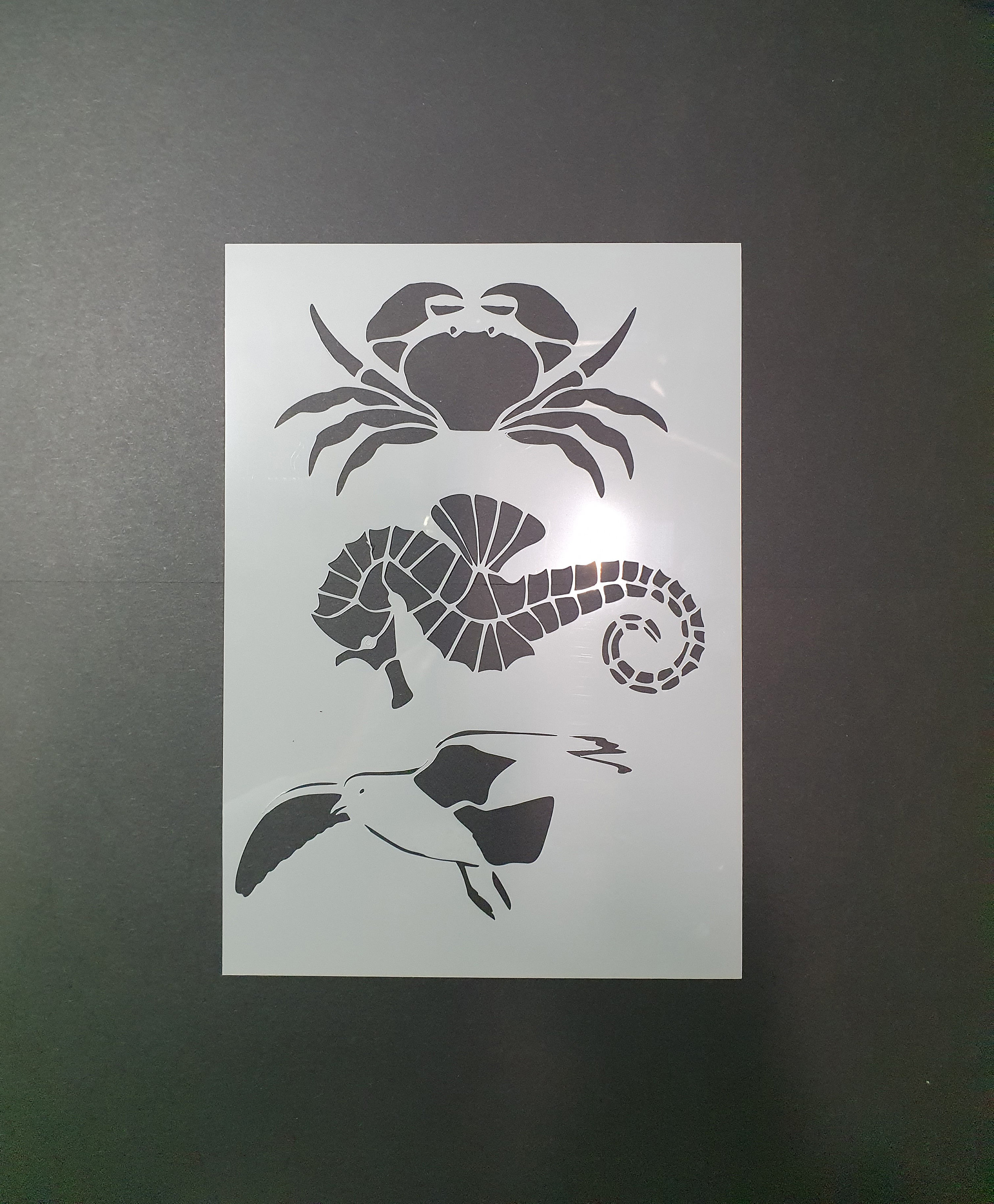Seashore Stencil