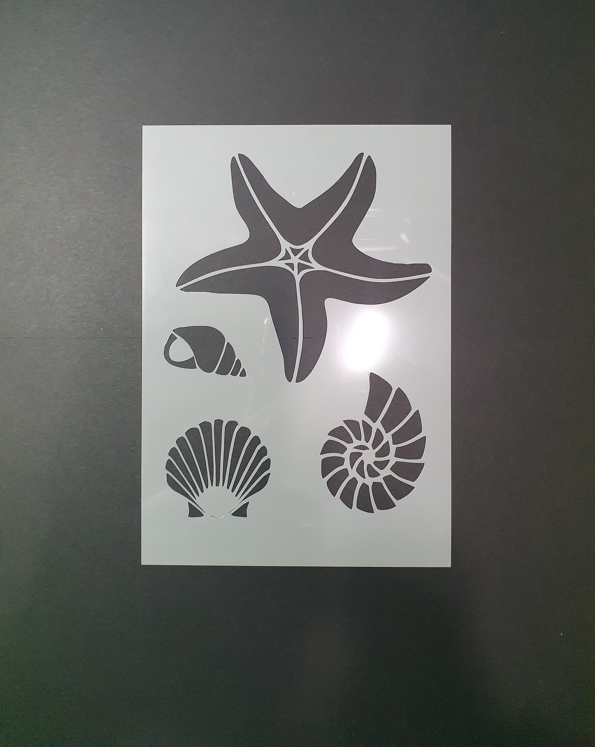 Tidepool Stencil