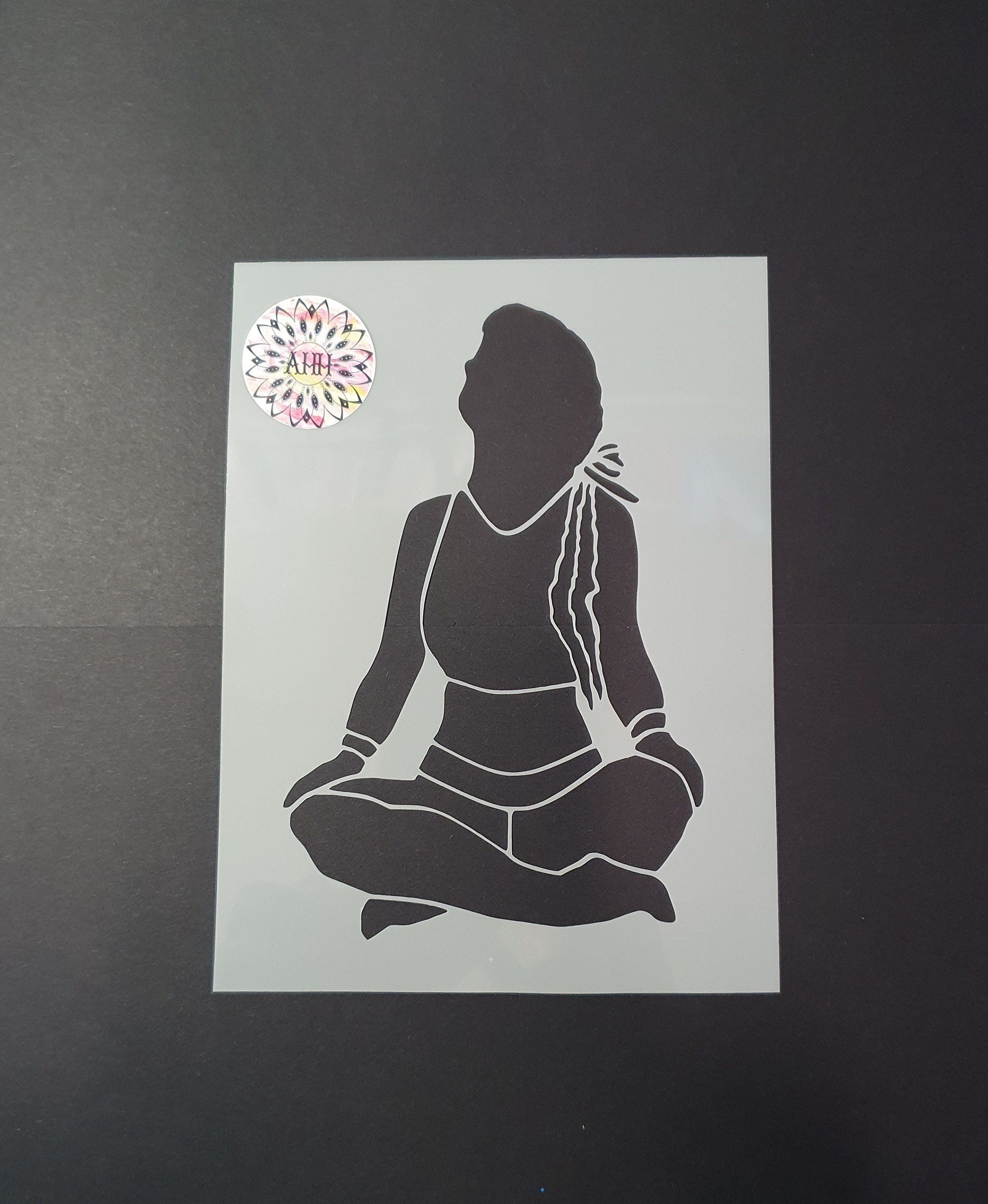 Yoga Chic Stencil