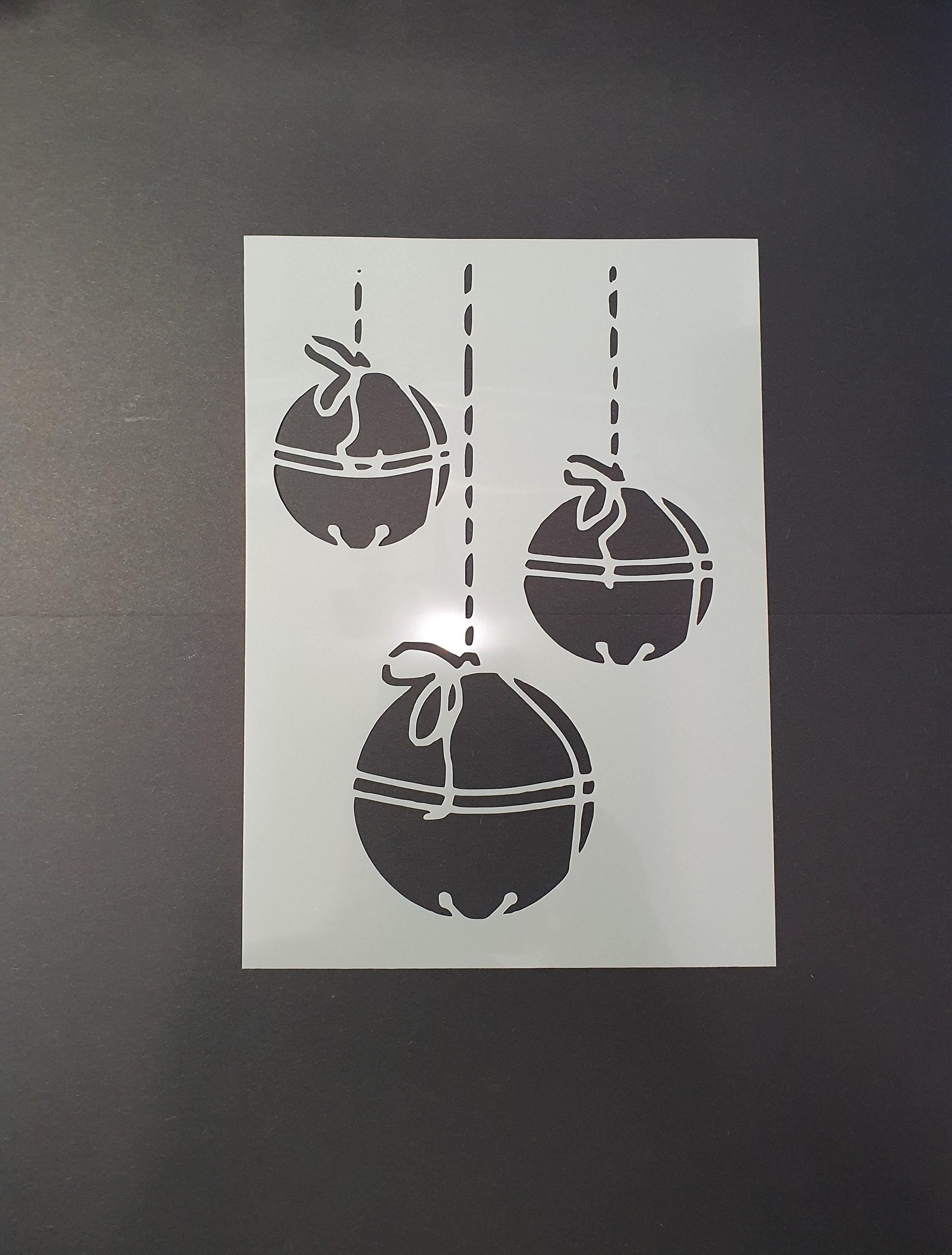 Bell Baubles Stencil