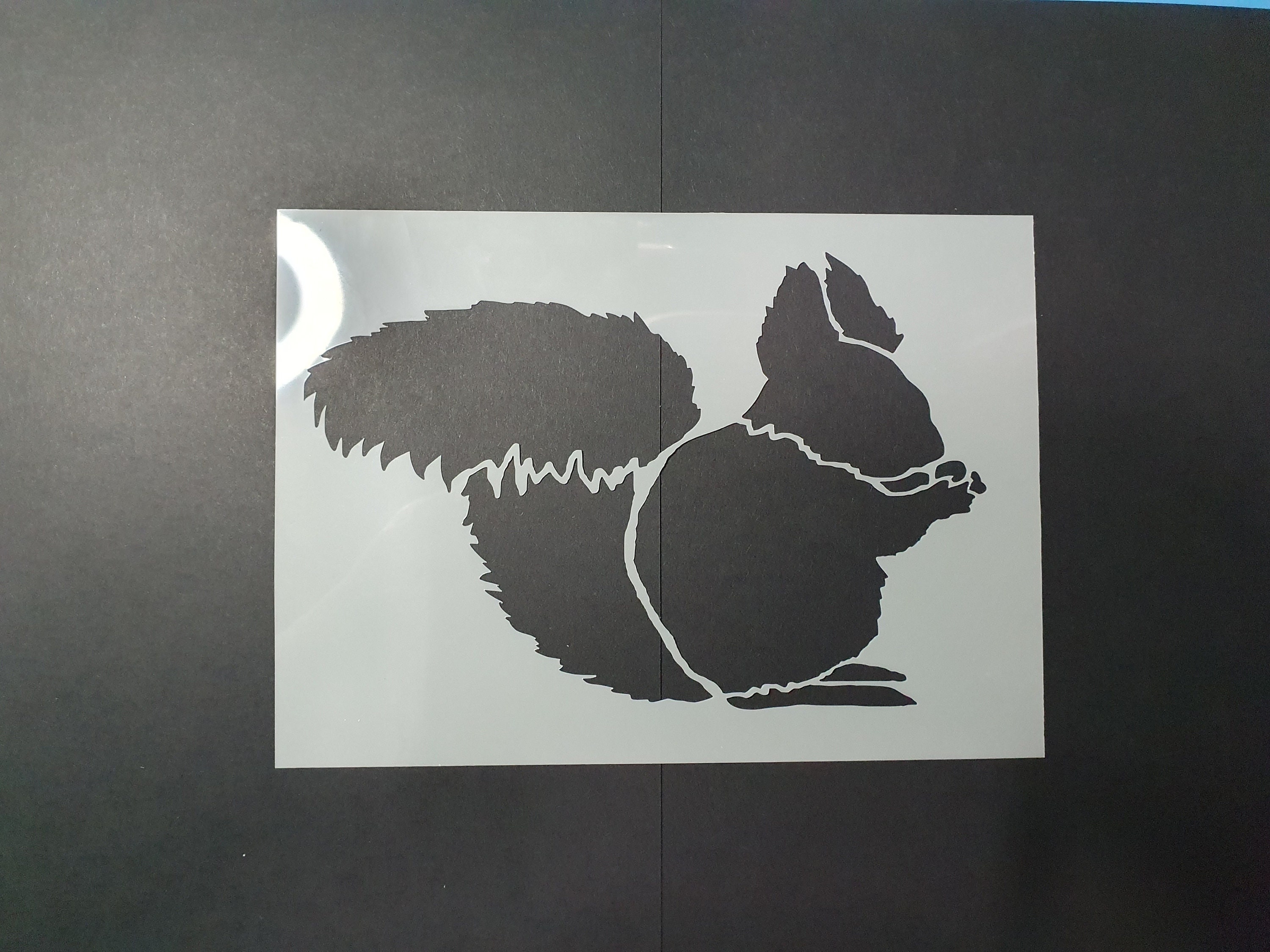 Cyril Squirrel Stencils