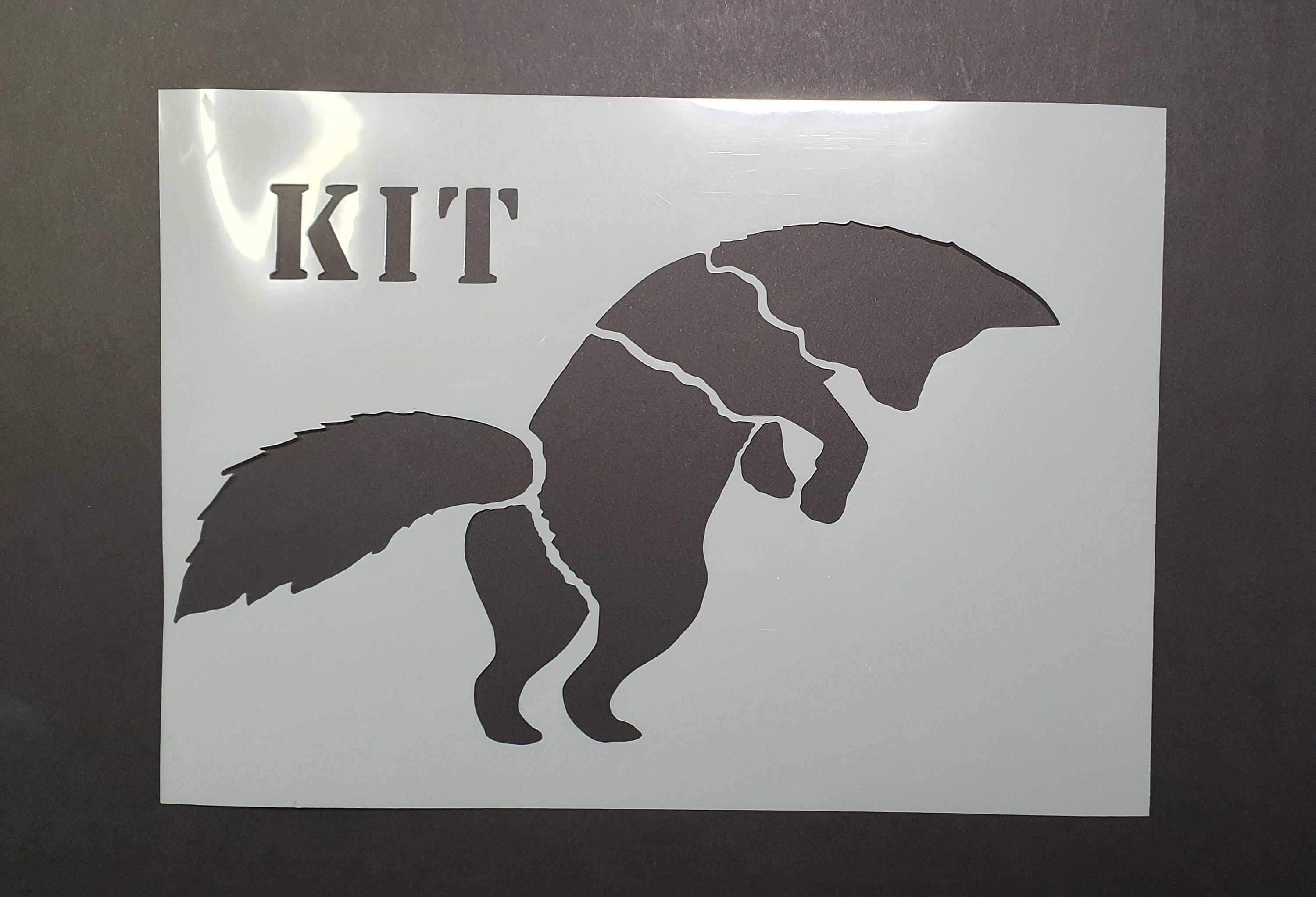Kit Fox Stencil