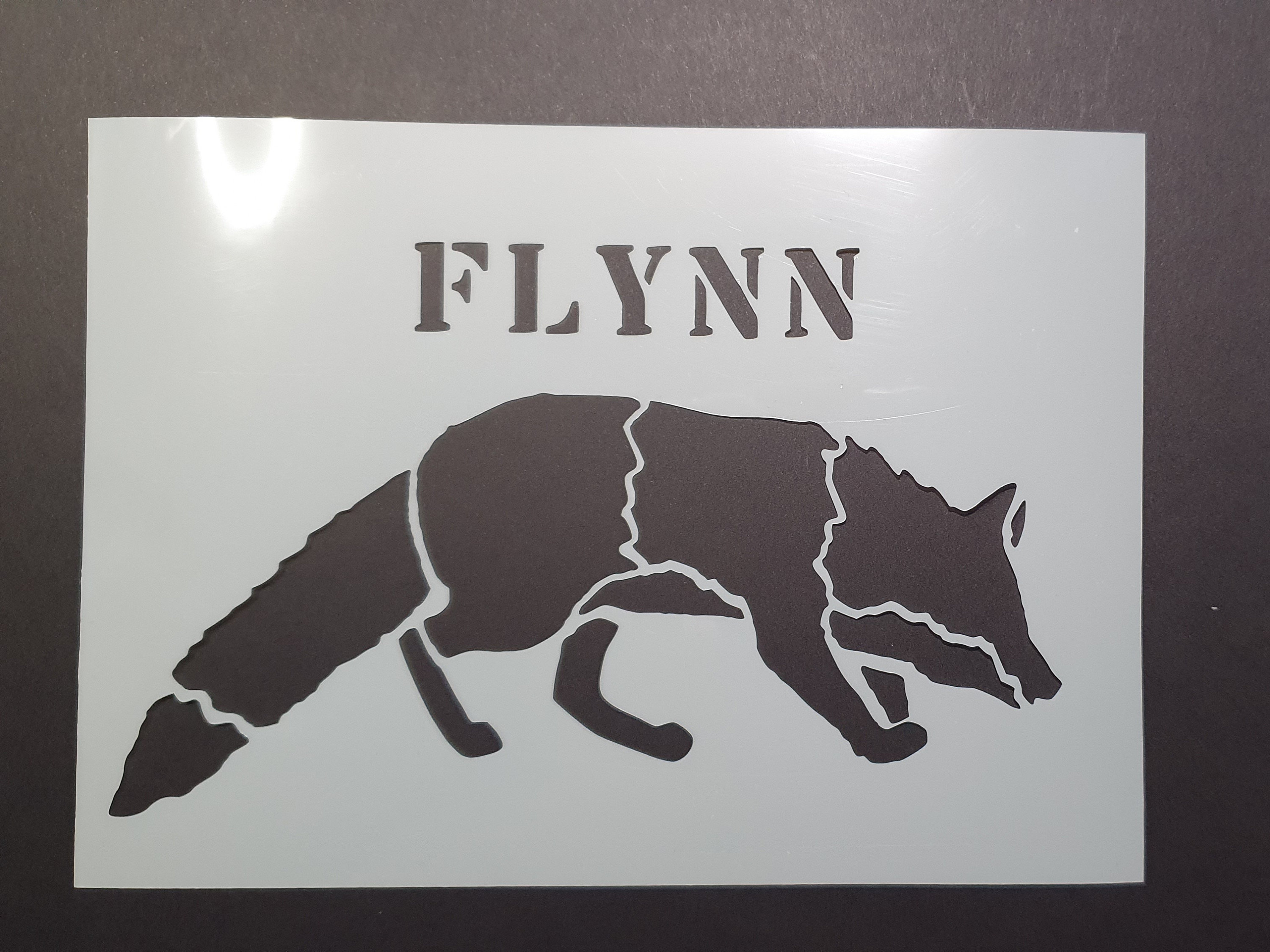 Flynn Fox Stencil