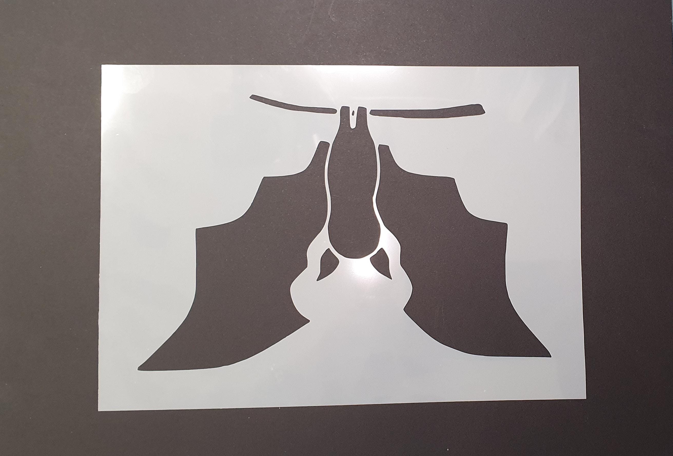 Froot Bat Stencil