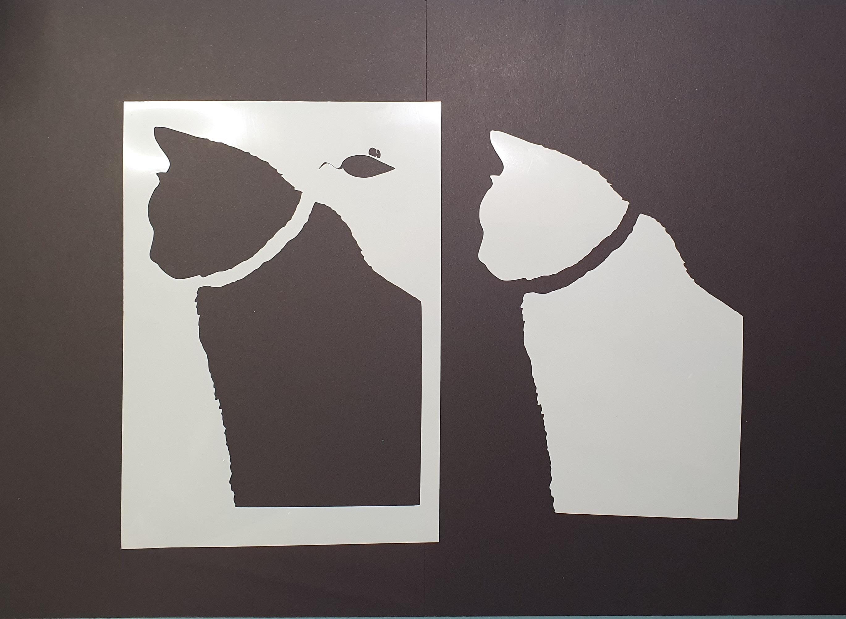 Funky Fat Cat Mask & Stencil Set