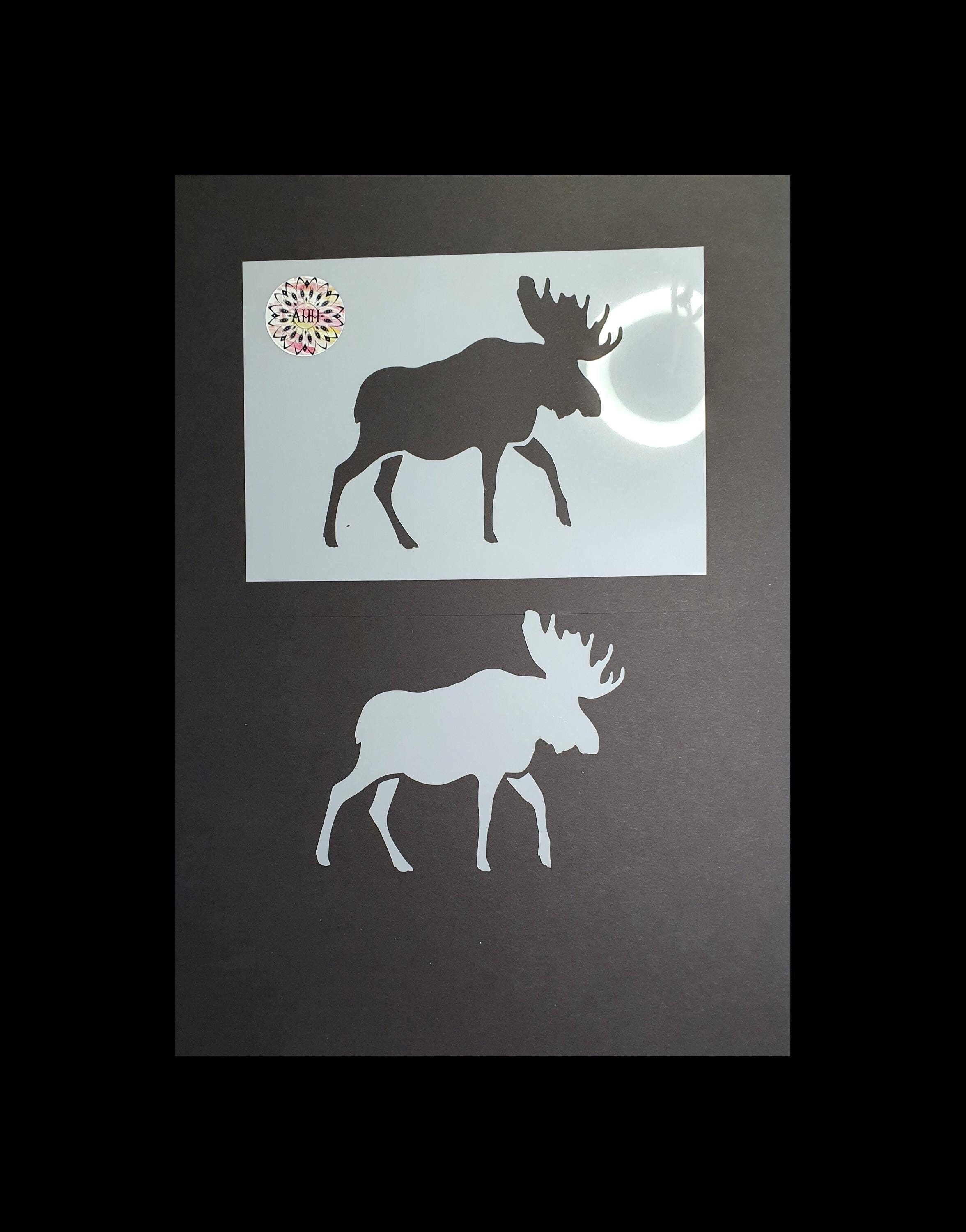 Majestic Moose Mask & Stencil Set