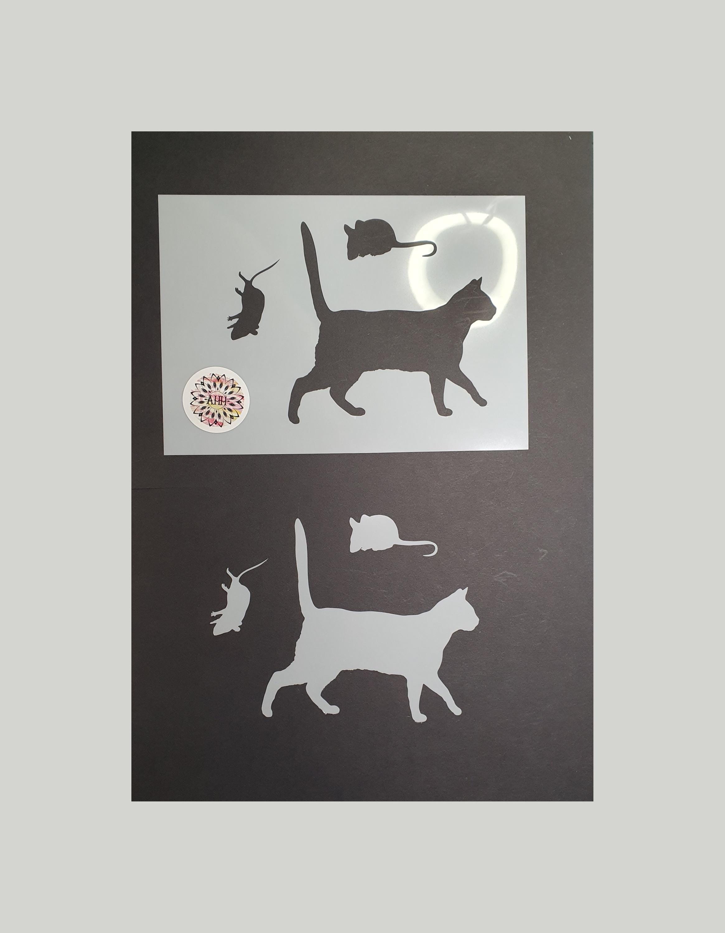 Cat 'n' Mouse Mask & Stencil Set