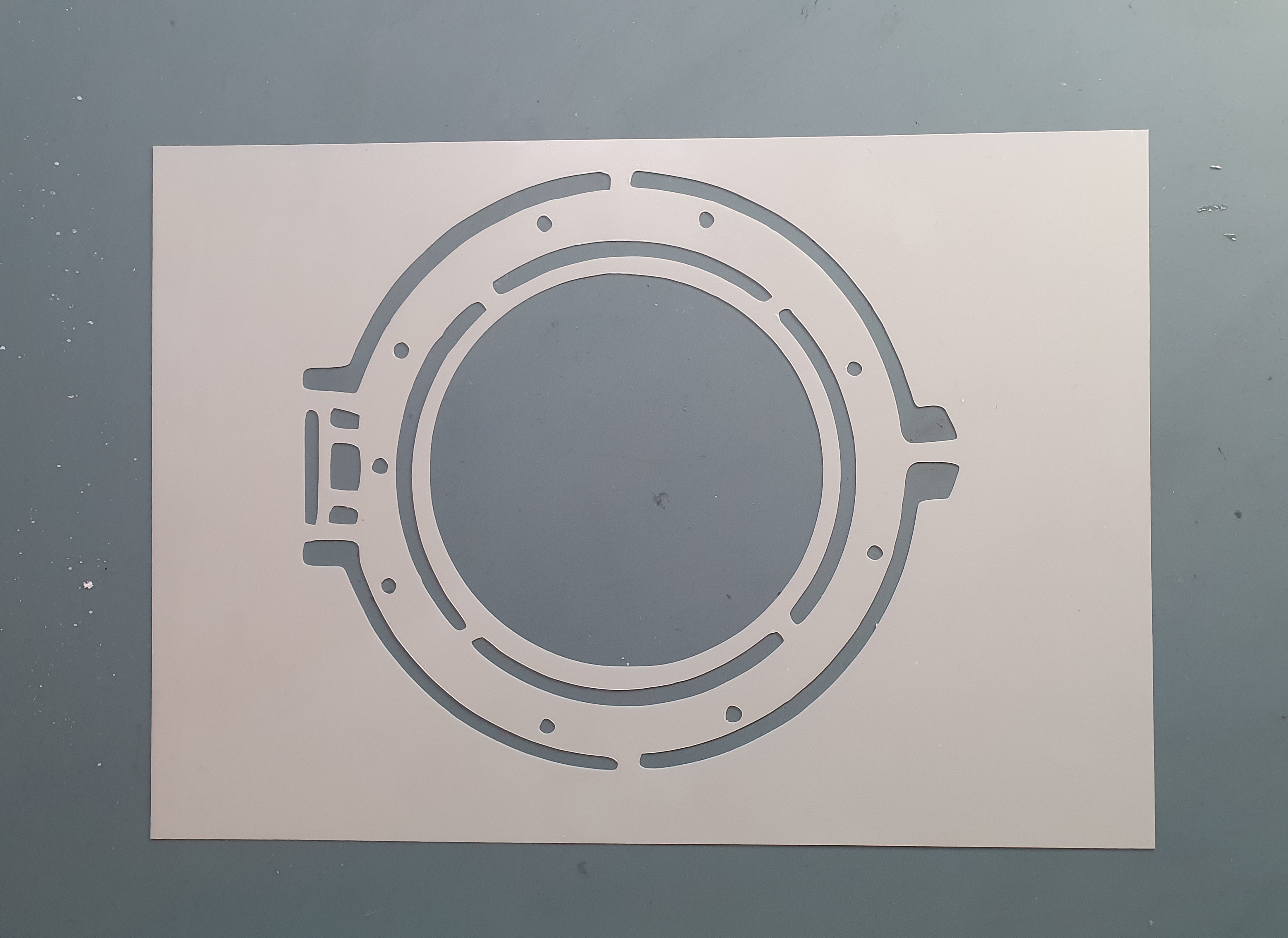 Porthole Stencil
