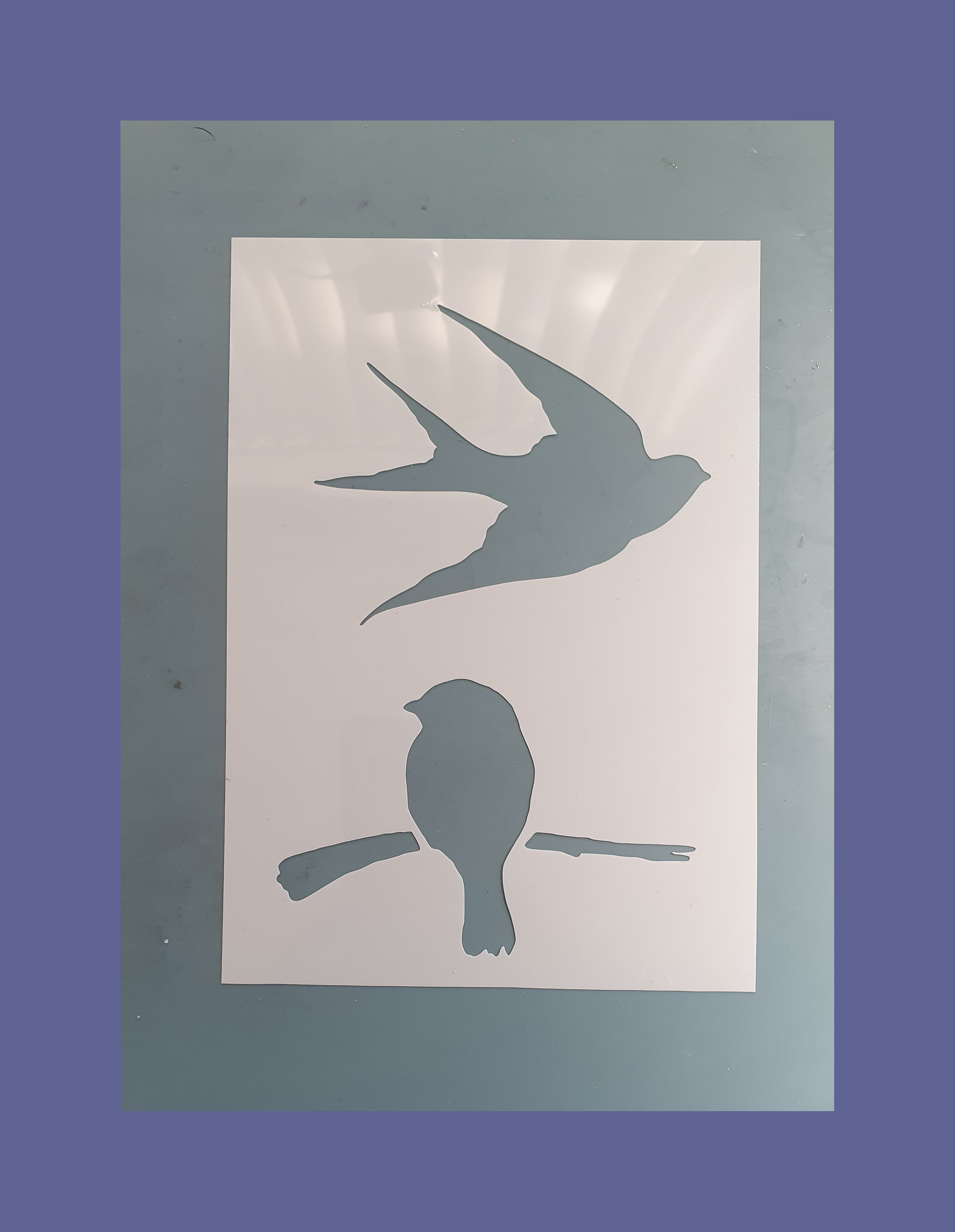 Super Songbirds Stencil