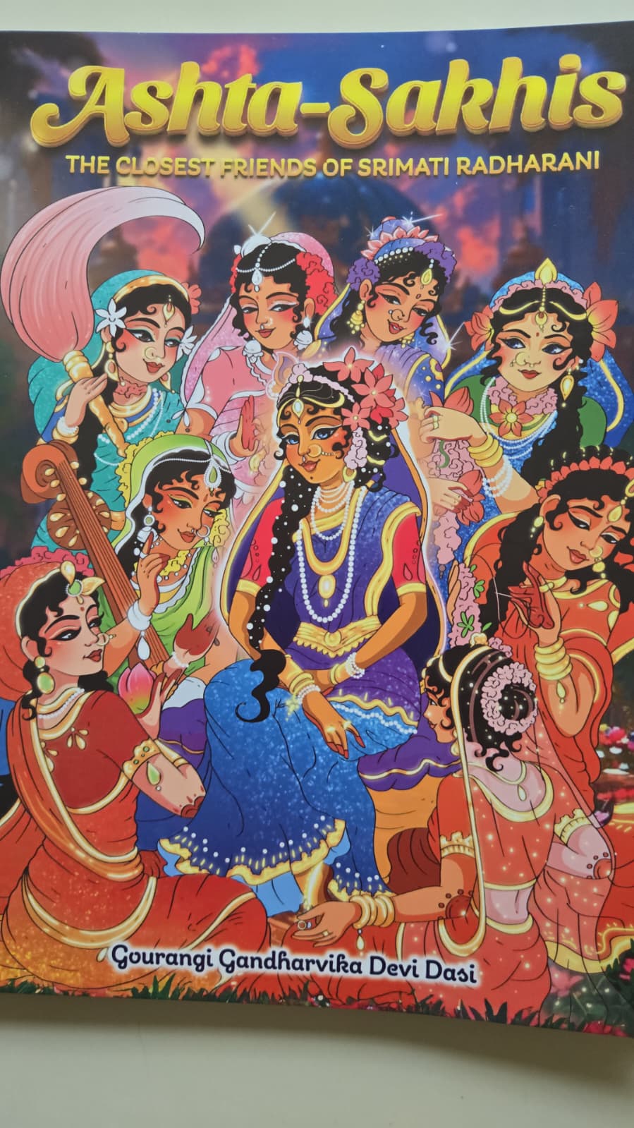 Ashta-Sakhis book + Ashta-Sakhis activity book (Set of 2 books)