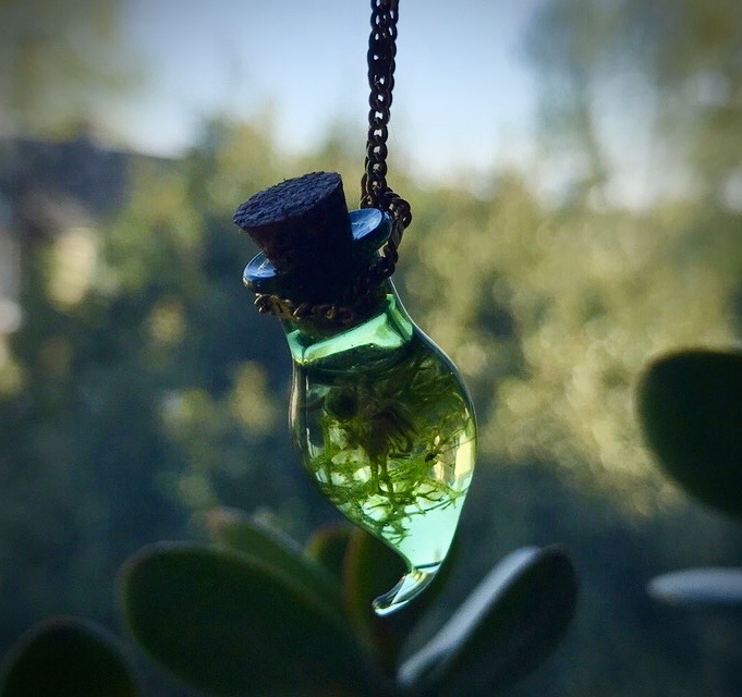 Fairy Forest Amulet with ritual oil