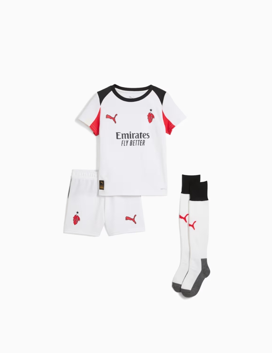 AC Milan Away Replica Personalised Adult Shirt or Kids kit