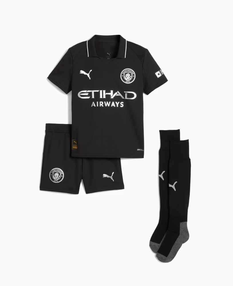 Manchester City Away Replica personalised Adult Shirt or Kids kit man city