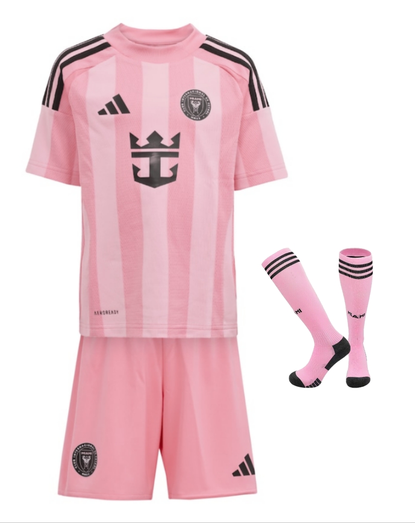 Inter Miami Home Replica Personalised Adult Shirt or Kids kit