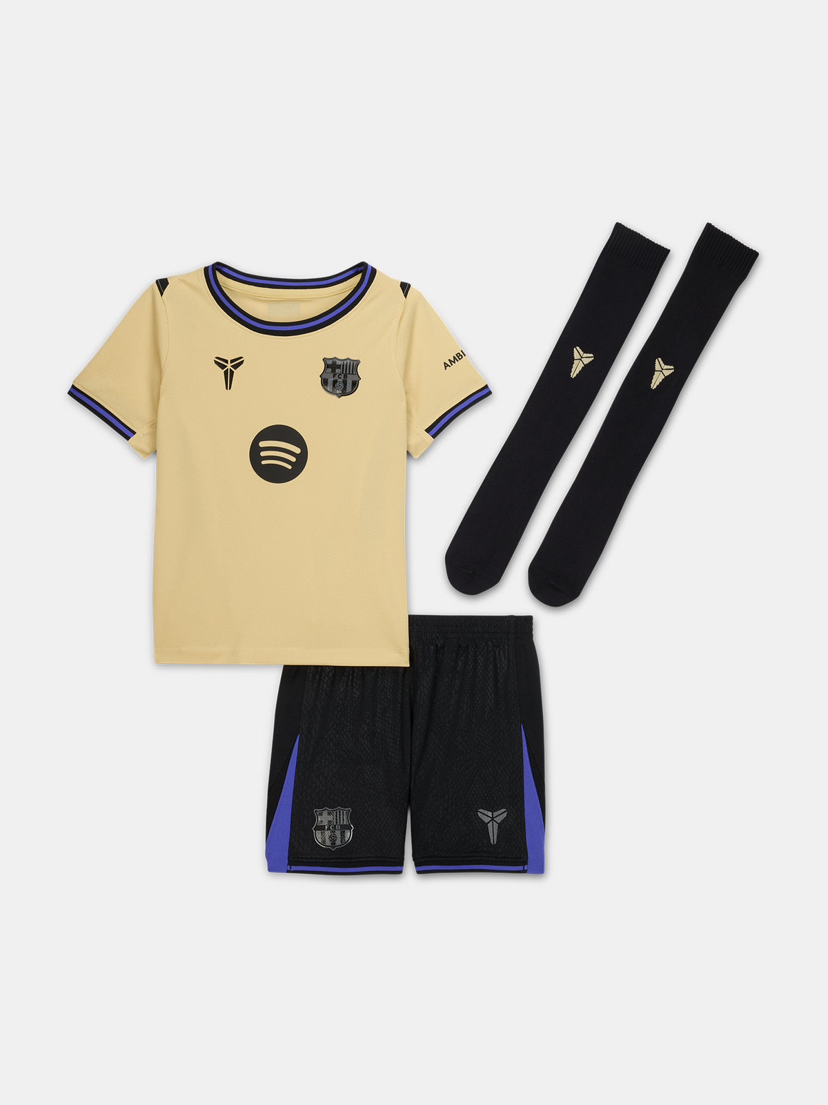 Barcelona Away Replica Personalised Adult Shirt or Kids kit