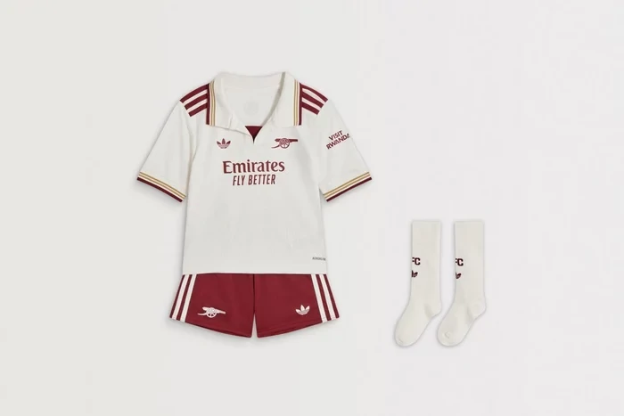Arsenal Third Replica Personalised Adult Shirt or Kids kit