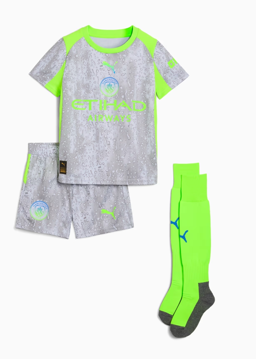 Manchester City Third Replica personalised Adult Shirt or Kids kit man city