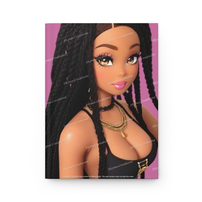 Nikki, from the Nubian Collection, Hardcover Matte Journal