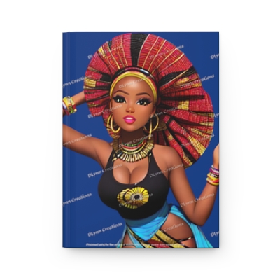 Queen, from the Nubian Collection, Hardcover Matte Journal