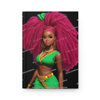 Yani, from the Nubian Collection, Hardcover Matte Journal