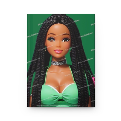 Tianne, from the Nubian Collection, Hardcover Matte Journal