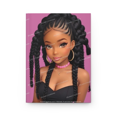Tam, from the Nubian Collection, Hardcover Matte Journal
