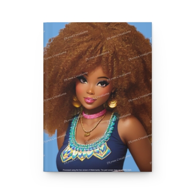 Qua, from the Nubian Collection, Hardcover Matte Journal