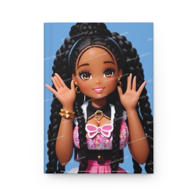 Maliyah, from the Nubian Collection, Hardcover Matte Journal
