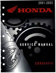 Honda CBR600F4i 2001-2003 Service Manual