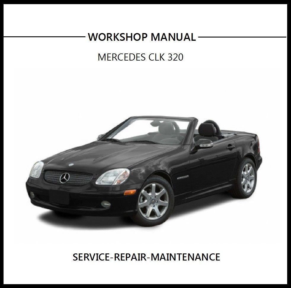 MERCEDES SLK R170 FACTORY WORKSHOP SERVICE REPAIR MANUAL 1998 - 2004