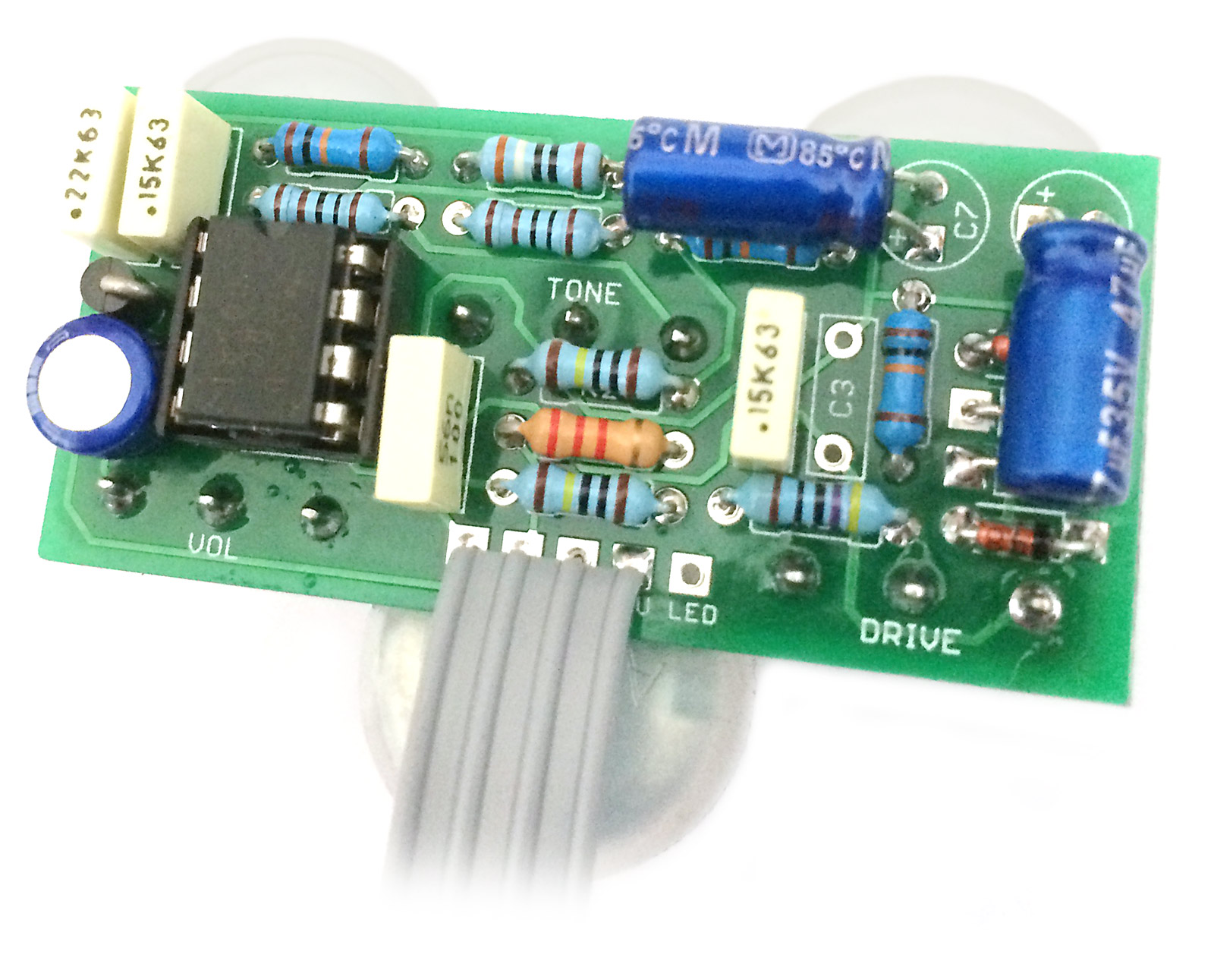 Little Screamer strippedback buffer less Tube Screamer