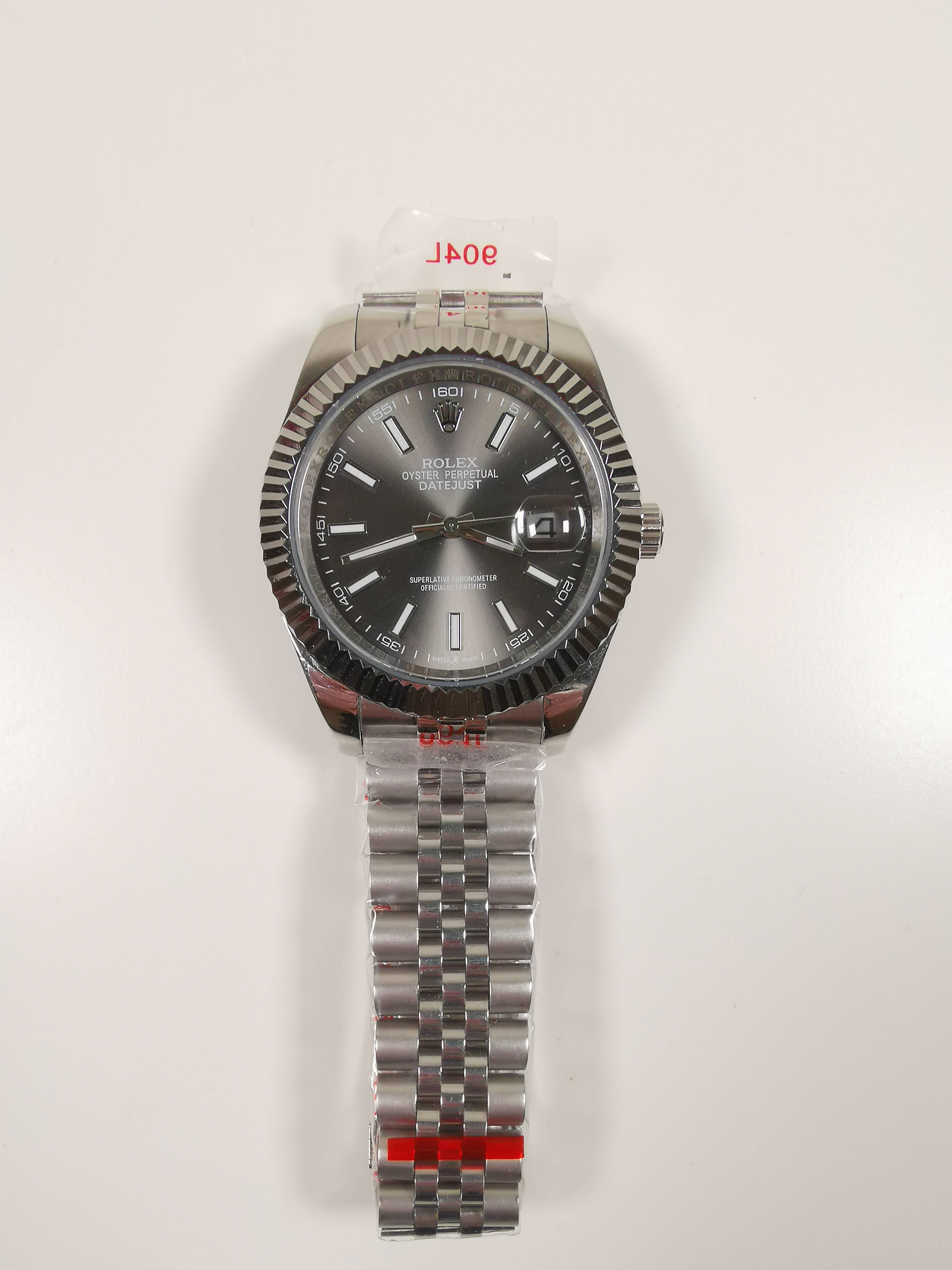 dj rhodium dial 40mm