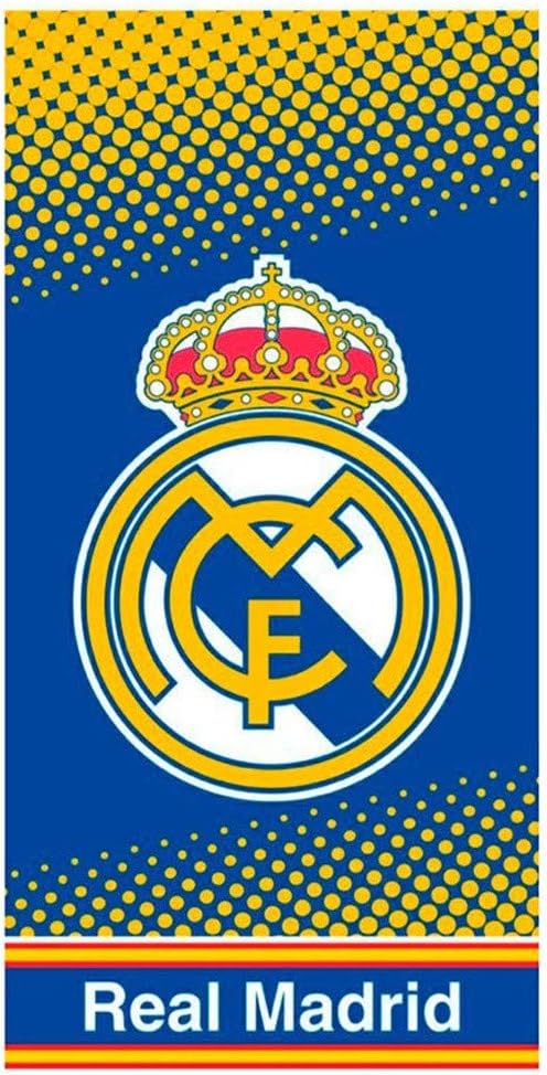 Toalla De Playa Real Madrid Microfibra 70x140cm.