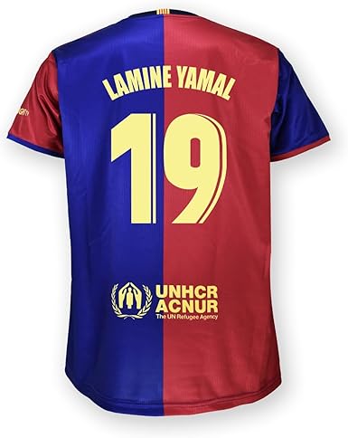 FC Barcelona Primera Equipación Niños Temporada 24/25 Conjunto Camisa Unisex niños