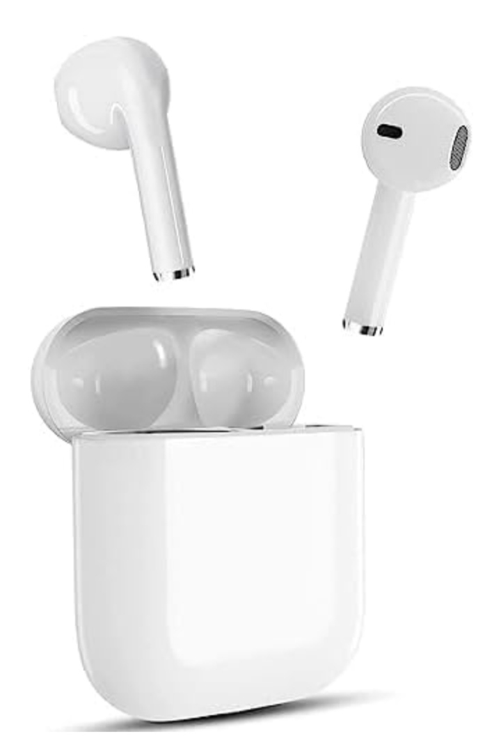 Auriculares inalámbricos Bluetooth Auriculares estéreo 3D Funda de Carga rápida, iPhone/Android